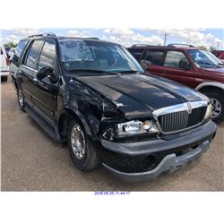 1999 - LINCOLN NAVIGATOR // TEXAS REGISTRATION