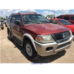 2000 - MITSUBISHI MONTERO // TEXAS REGISTRATION
