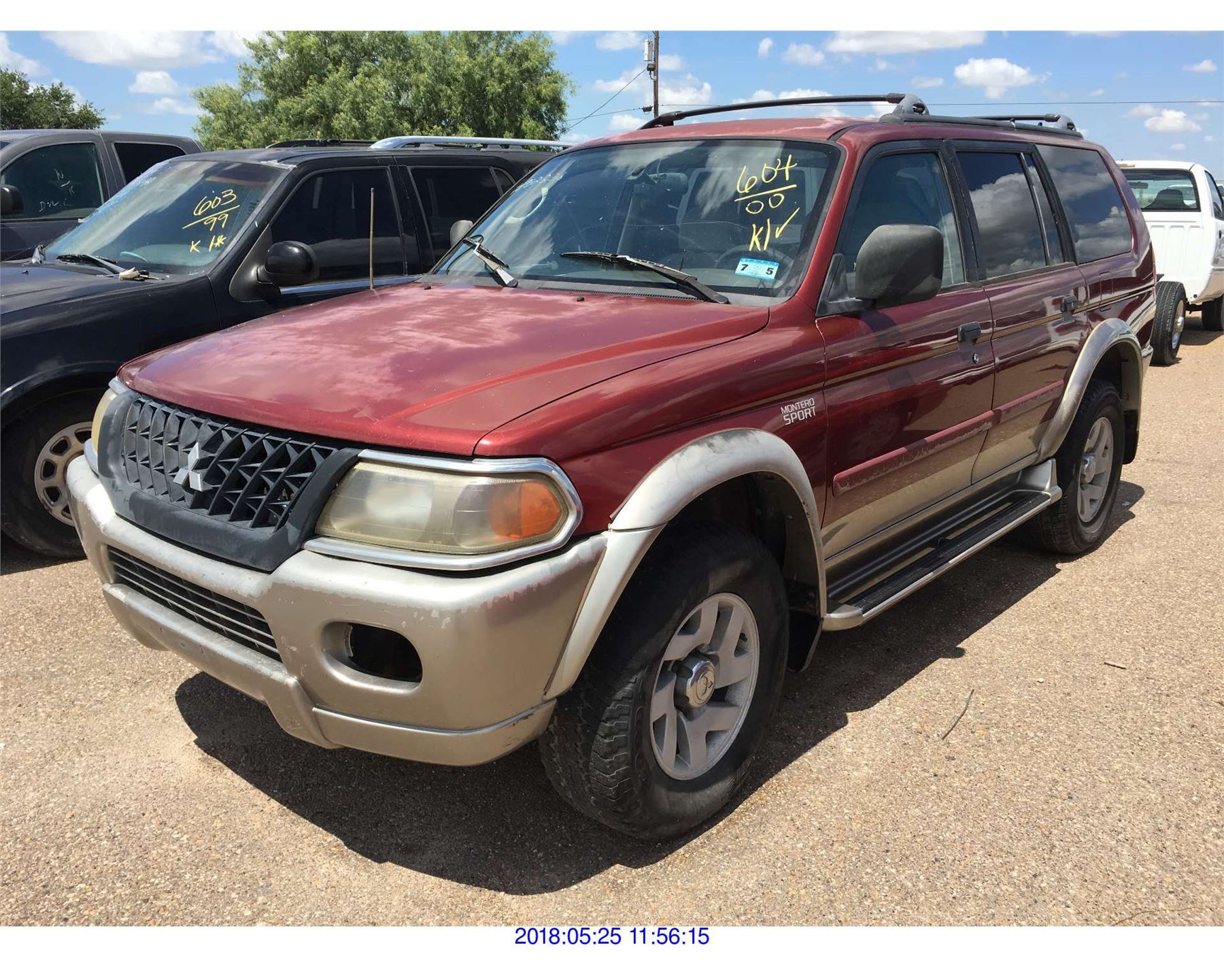 Mitsubishi montero 2000