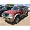Image 2 : 2000 - MITSUBISHI MONTERO // TEXAS REGISTRATION