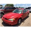 Image 2 : 2003 - PONTIAC GRAND AM // TEXAS REGISTRATION