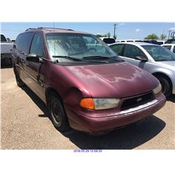 1998 - FORD WINDSTAR // TEXAS REGISTRATION