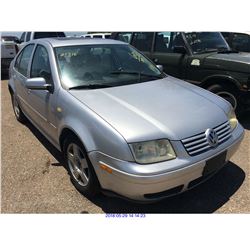 1999 - VOLKSWAGEN JETTA // TEXAS REGISTRATION