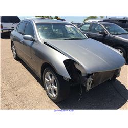 2004 - INFINITI G35 // TEXAS REGISTRATION