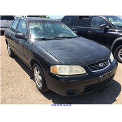 2000 - NISSAN SENTRA // TEXAS REGISTRATION