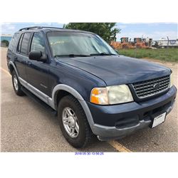 2002 - FORD EXPLORER XLT 4X4