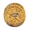 Gold Texas Ranger Captain's Badge