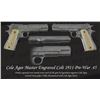Image 1 : Cole Agee Master Engraved Colt 1911 Pre-War .45