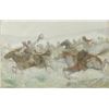 Image 2 : Signed E.F. Ward "The Race" Oil Painting