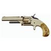 Image 2 : S&W Model 1-1/2 With Scarce Cast Gold Grips