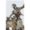 Image 8 : Diamond Encrusted Silver Bronc Rider Statue