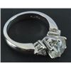 Image 2 : Ladies Platinum Diamond Wedding Ring