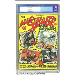 All Star Comics #1 (DC, 1940) CGC VG+ 4.5 Off-w