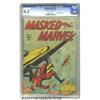 Image 1 : Masked Marvel #1 (Centaur, 1940) CGC VG+ 4.5 Of