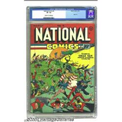 National Comics #9 (Quality, 1941) CGC VF- 7.5