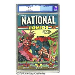 National Comics #10 (Quality, 1941) CGC FN- 5.5