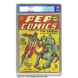 Pep Comics #1 (MLJ, 1940) CGC VG- 3.5 Off-white