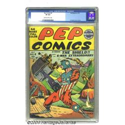 Pep Comics #6 (MLJ, 1940) CGC VF 8.0 Off-white