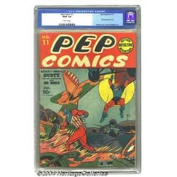 Pep Comics #11 (MLJ, 1941) CGC GD/VG 3.0 Off-wh