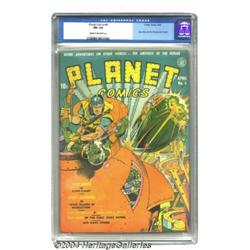 Planet Comics #4 (Fiction House, 1940) CGC FN-