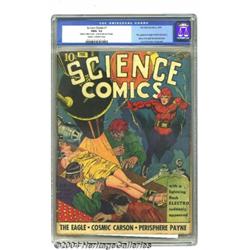 Science Comics #1 (Fox, 1940) CGC FR/GD 1.5 Cre