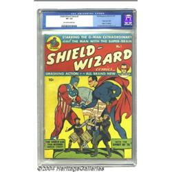 Shield-Wizard Comics #1 (MLJ, 1940) CGC VF- 7.5