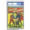 Image 1 : Shield-Wizard Comics #1 (MLJ, 1940) CGC VF- 7.5
