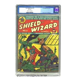 Shield-Wizard Comics #3 (MLJ, 1941) CGC FN 6.0