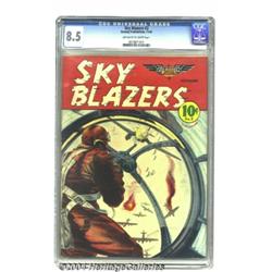 Sky Blazers #2 (Hawley Publications, 1940) CGC