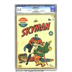 Skyman #1 (Columbia, 1941) CGC GD/VG 3.0 Off-wh