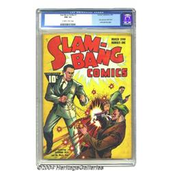 Slam-Bang Comics #1 (Fawcett, 1940) CGC FN+ 6.5