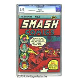 Smash Comics #7 (Quality, 1940) CGC FN 6.0 Whit