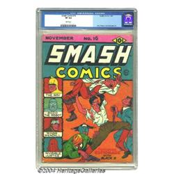 Smash Comics #16 (Quality, 1940) CGC VF 8.0 Whi