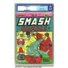Image 1 : Smash Comics #18 (Quality, 1941) CGC VF 8.0 Whi