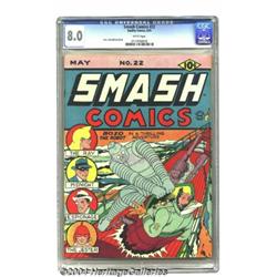 Smash Comics #22 (Quality, 1941) CGC VF 8.0 Whi
