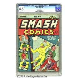 Smash Comics #23 (Quality, 1941) CGC VG+ 4.5 Wh