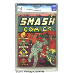 Smash Comics #26 (Quality, 1941) CGC VG 4.0 Off
