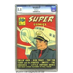 Super Comics #20 (Dell, 1940) CGC FN- 5.5 Off-w
