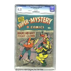 Super-Mystery Comics #6 (Ace, 1941) CGC VG+ 4.5