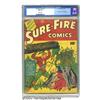 Image 1 : Sure-Fire Comics #1 (Ace, 1940) CGC FN- 5.5 Off