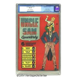 Uncle Sam Quarterly #1 (Quality, 1941) CGC VF 8