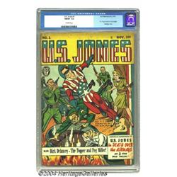 U.S. Jones #1 (Fox Features Syndicate, 1941) CG