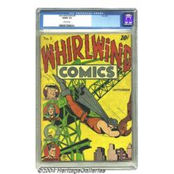 Whirlwind Comics #3 (Nita Publication, 1940) CG