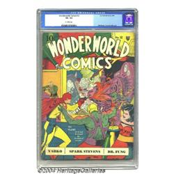 Wonderworld Comics #12 (Fox, 1940) CGC VG- 3.5