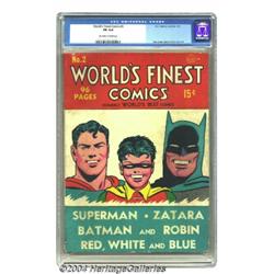 World's Finest Comics #2 (DC, 1941) CGC FN 6.0