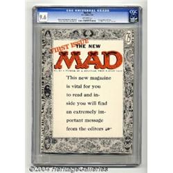 Mad #24 (EC, 1955) CGC NM+ 9.6 Off-white pages.