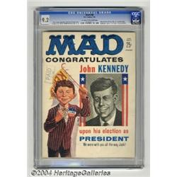 Mad #60 (EC, 1961) CGC NM- 9.2 Off-white to whi