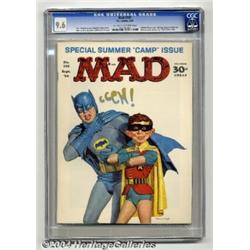 Mad #105 (EC, 1966) CGC NM+ 9.6 Off-white to wh