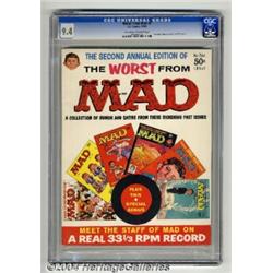 Worst From Mad #2 (EC, 1959) CGC NM 9.4 Off-whi