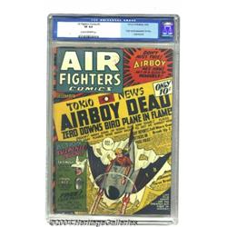 Air Fighters Comics #3 (Hillman Fall, 1942) CGC